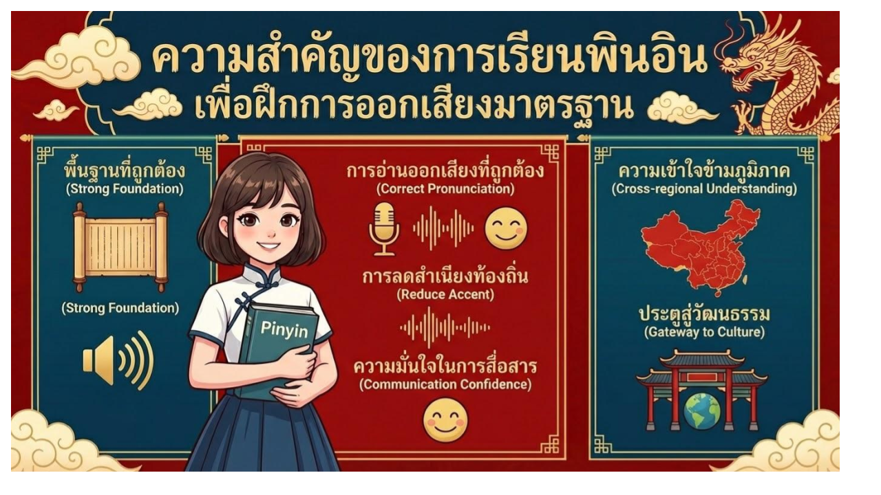 แนะนำคอร์สเรียนพินอินสำหรับผู้ไม่มีพื้นฐาน
