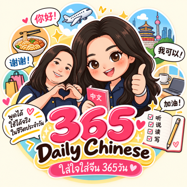365 Daily Chinese ใส่ใจใส่จีน365วัน