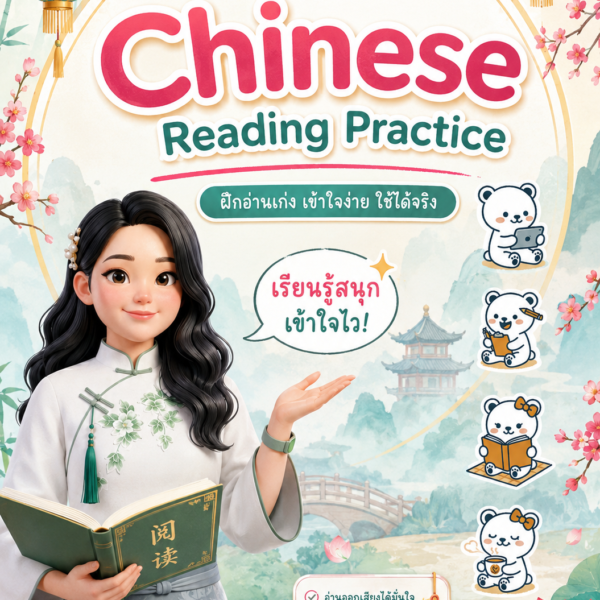 แบบฝึกการอ่านภาษาจีน Chinese Reading Practice